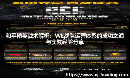 和平精英战术解析：WE战队运营体系的成功之道与实践经验分享